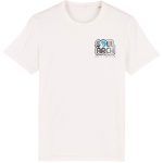 faded logo off white t shirt