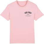 womens cross boards pink t shirt