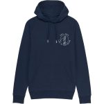 outline sa logo navy hoody