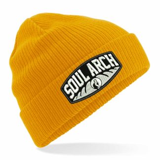 Soul Arch porth mustard beanie