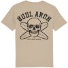 skull & cross boards desert dusk t shirt back