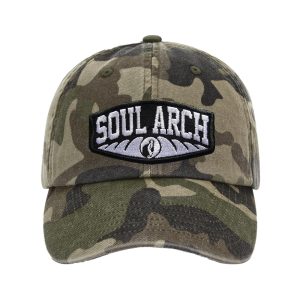 Vintage Cap Camo Front