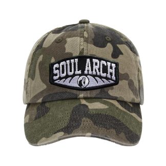 Vintage Cap Camo Front