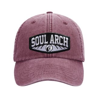 Vintage Cap Red Front