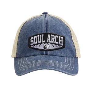 Sennen Vintage Denim Trucker Cap Front