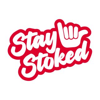 stay stoked decals